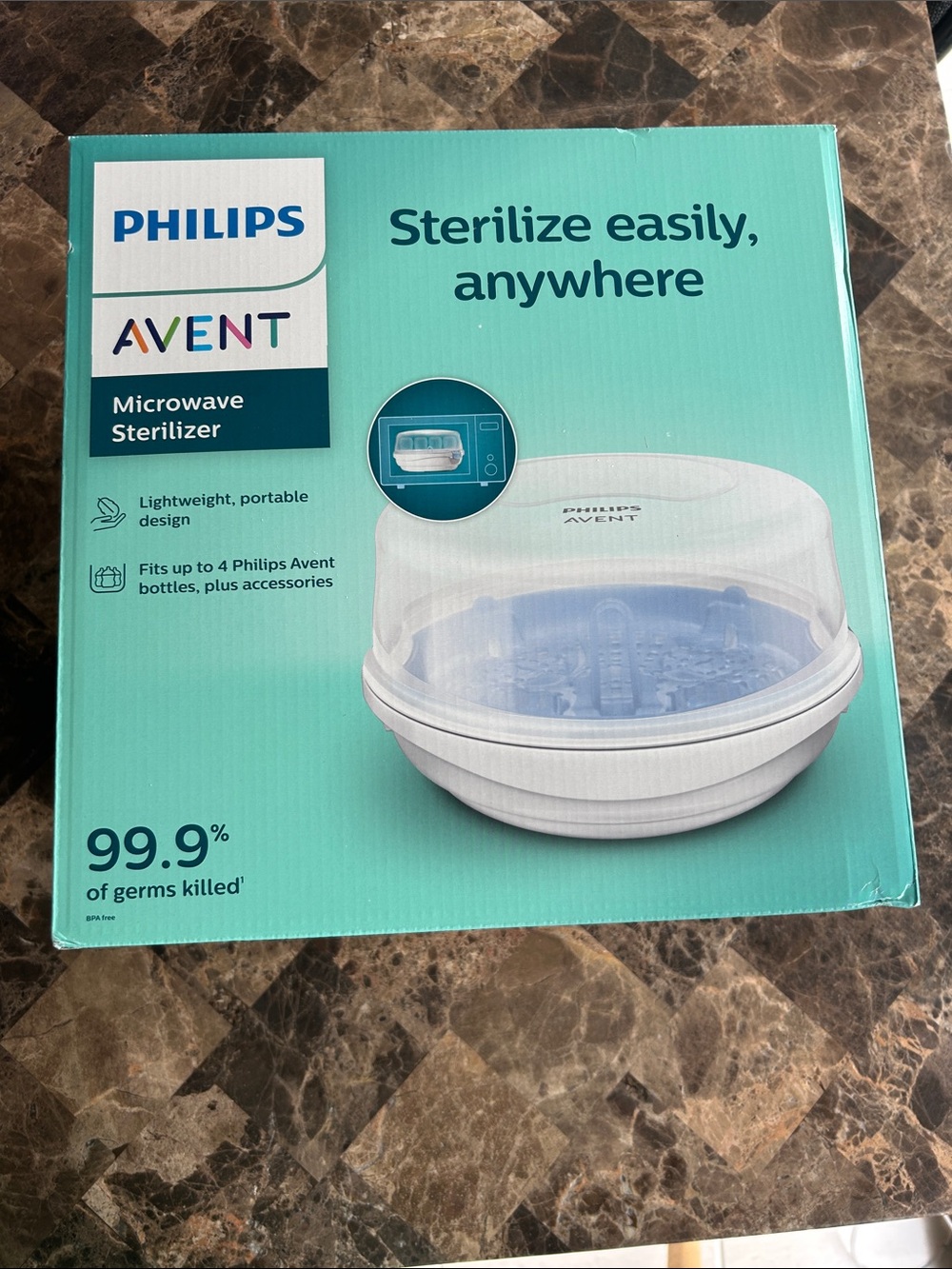 NEW 🆕 Philips Avent Microwave Sterilizer for Baby Bottles never opened